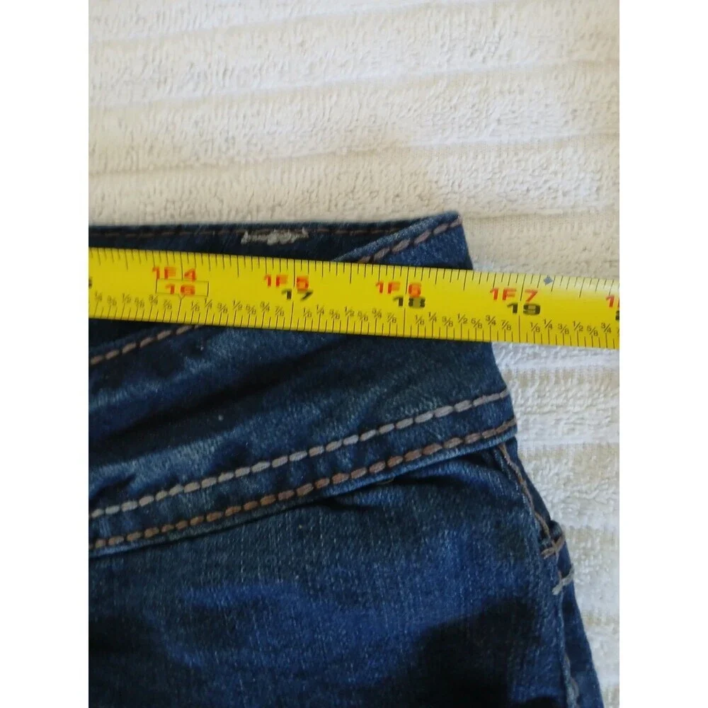 Womens Lane Bryant Slim Boot Stretch Jeans Size 18 Blue Western Rodeo